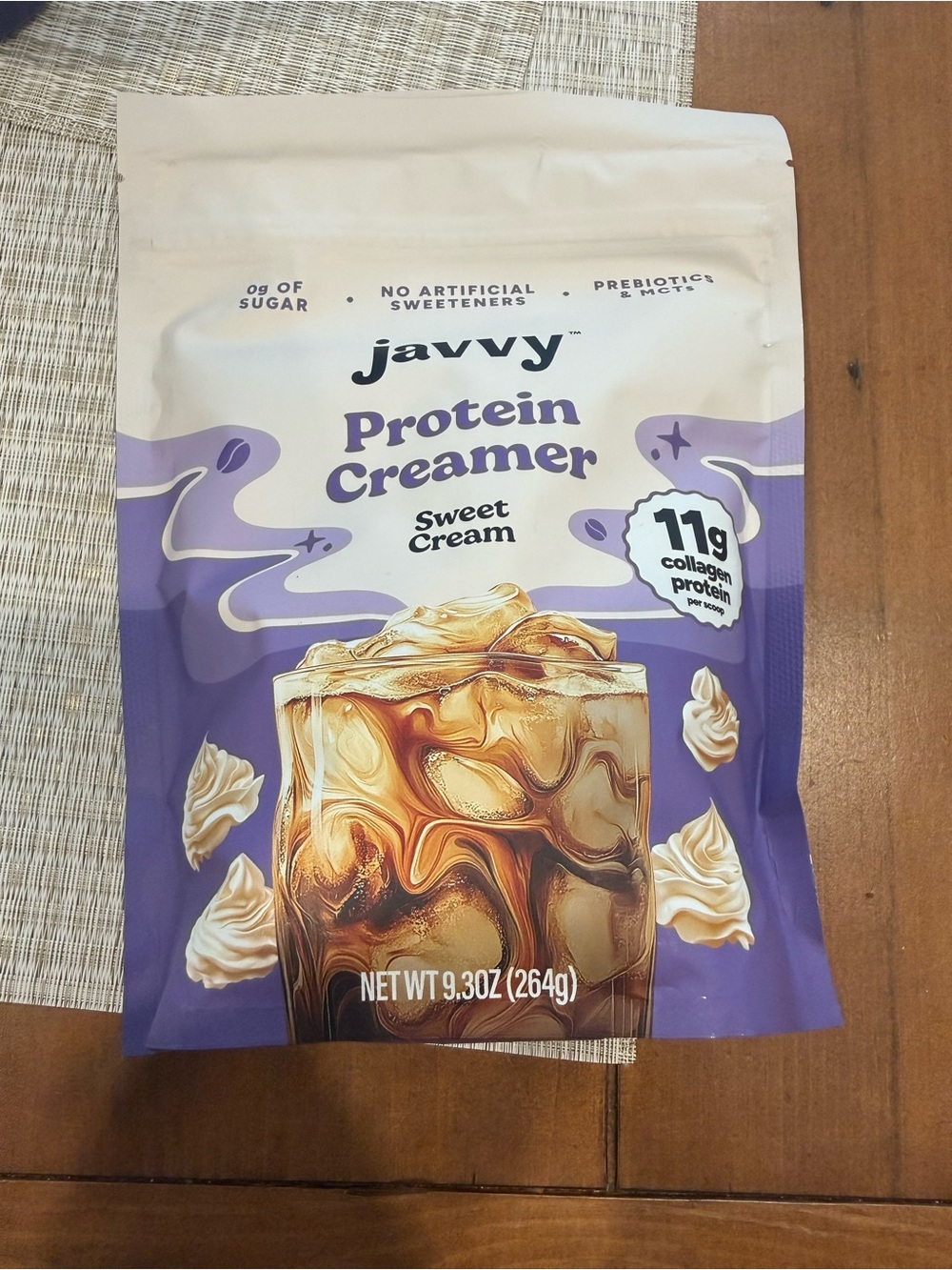 Javvy Sweet Cream Protein Creamer 12 servings no longer on website
